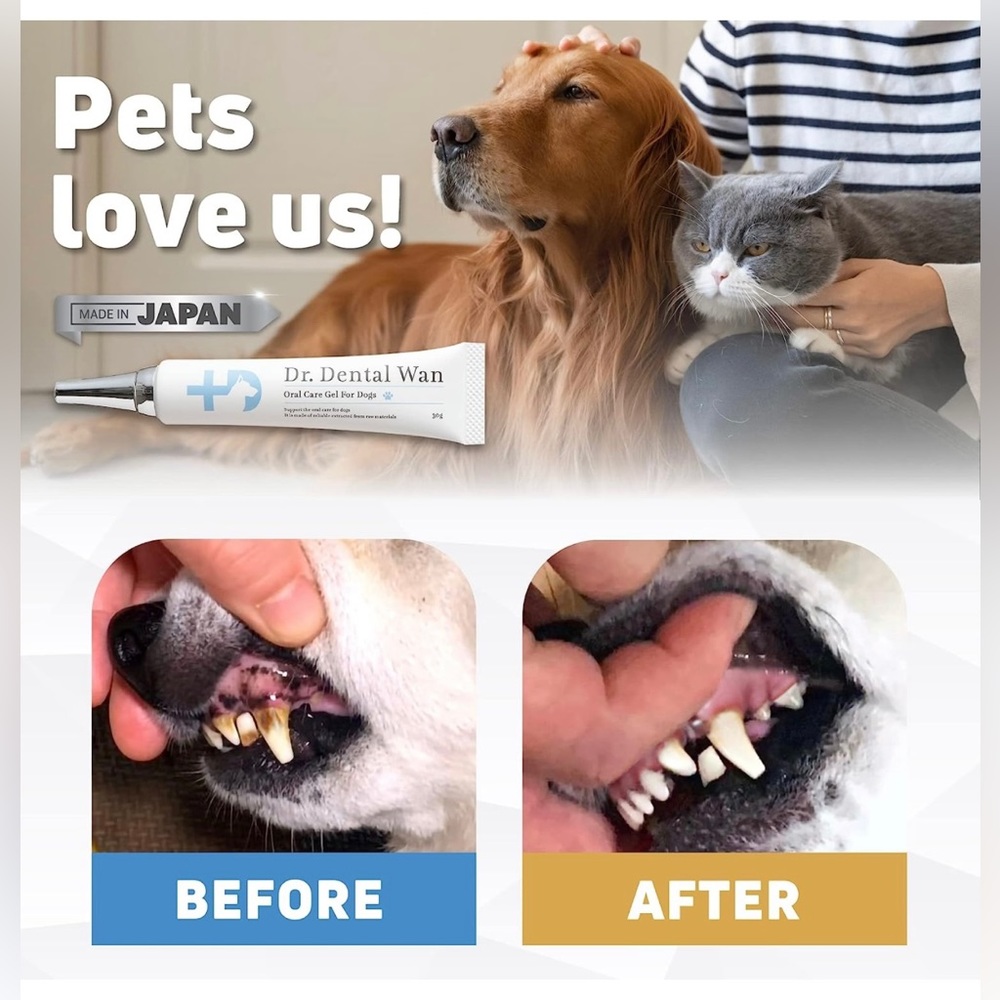 Cat / Dog Toothpaste Toothbrush Set - Picture 5 of 11
